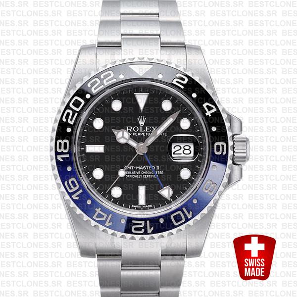 rolex gmt blue and black